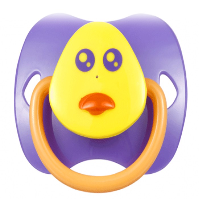 Duck Pacifier With Cover(Silicone Teat)